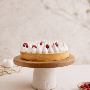 Pie de Limón con Frambuesa