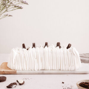 Torta de merengue y Cookies 'n' Cream