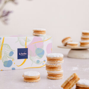 Alfajorcitos con manjar - 16 unidades